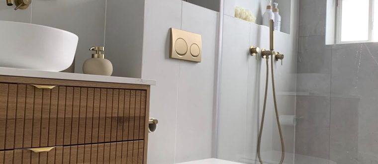 עיצוב פנים למקלחת בסגנון נורדי / ג׳פנדי?