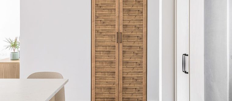 עיצוב פנים עם רצפת דירת קבלן אפורה